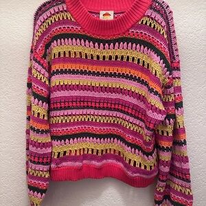 FARM Rio Multicolor Knit Sweater